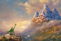 ディズニー/ピクサー最新作『アーロと少年』16年3月公開 - もしも恐竜が絶滅をまぬがれていたら？