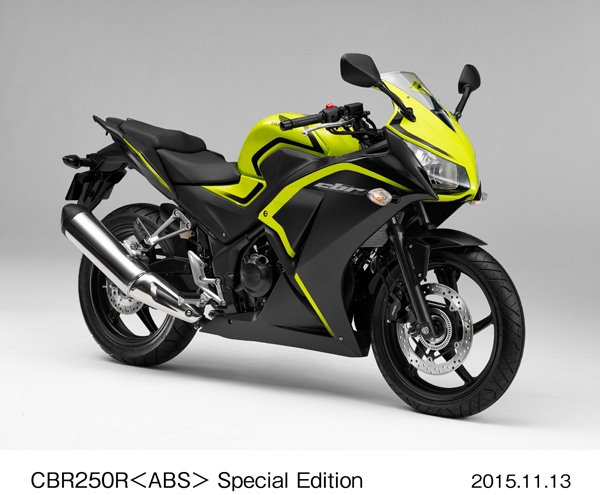 ホンダが20016年1月に発売する軽二輪ロードスポーツモデル「CBR250R<ABS> Special Edition」（写真提供：ホンダ）