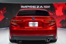 富士重工業がLAオートショーで公開した次期インプレッサをイメージしたデザインコンセプトカー「IMPREZA SEDAN CONCEPT」（写真提供：富士重工業）