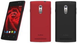 AuBee smartphone 「elm.」（NTTレゾナントの発表資料より）