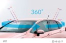 「フィット」の特別仕様車「Fパッケージ COMFORT EDITION」が採用する「360°スーパーUV・IRカット パッケージ」のイメージ図（写真提供：ホンダ）