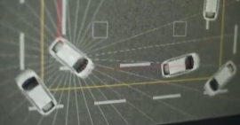 トヨタがCESで実施予定の「分散機械学習のデモンストレーション」のイメージ（同社の公開映像より取得）
