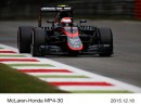 FIA フォーミュラ・ワン世界選手権:McLaren-Honda MP4-30（写真提供：ホンダ）