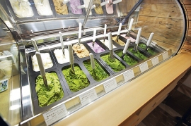 店舗内ジェラードイメージ（丸七製茶発表資料より）