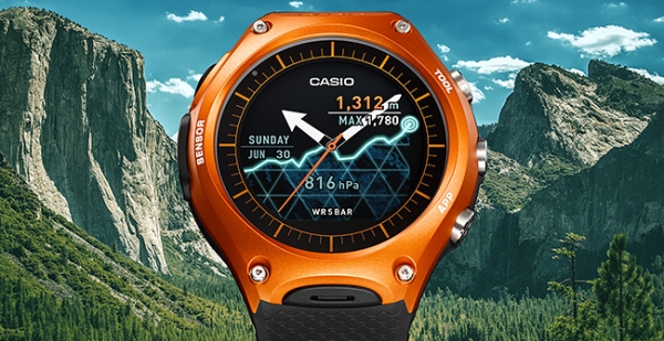 リストデバイスSmart Outdoor Watch「WSD-F10」外観（写真:カシオ計算機発表資料より）