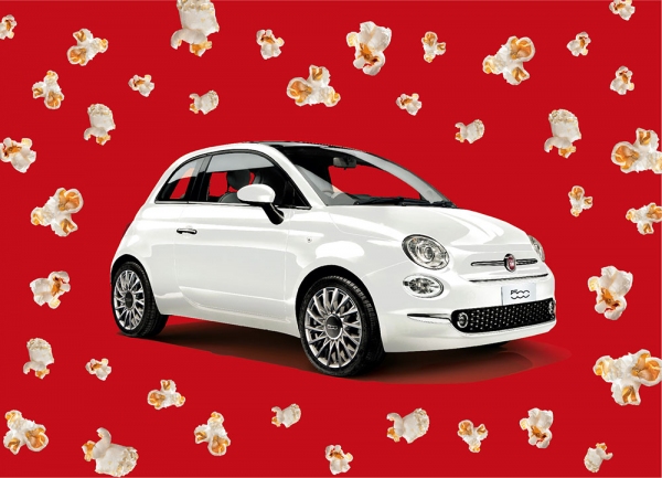 マイナーチェンジした「Fiat 500」（FCAジャパンの発表資料より）