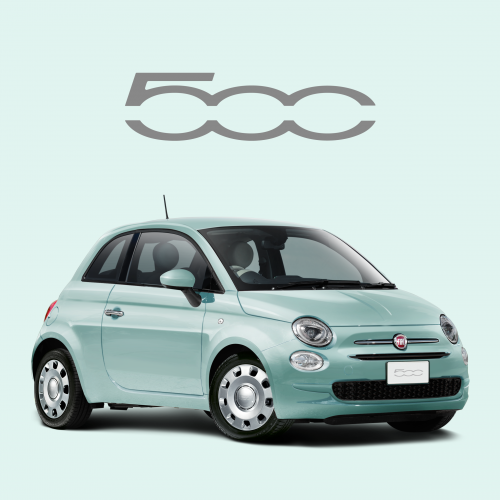 マイナーチェンジした「Fiat 500」（FCAジャパンの発表資料より）