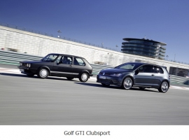 「Golf GTI」の生誕40周年記念モデル「Golf GTI Clubsport」（写真：同社発表資料より）