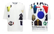 「MIYAKE ISSEY展: 三宅一生の仕事」の展示物をモチーフにしたTシャツが限定発売