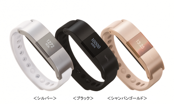 「ムーヴバンド3」（ドコモ・ヘルスケア発表資料より）