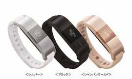 「ムーヴバンド3」（ドコモ・ヘルスケア発表資料より）
