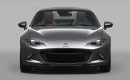 マツダが世界初公開した電動ルーフ式の小型オープンスポーツカー「Mazda MX-5 RF(日本名:マツダ ロードスター RF)」（写真提供：マツダ）