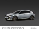 ホンダがニューヨーク国際自動車ショーに出展した新型「シビックハッチバック」のプロトタイプモデル（写真提供：ホンダ）