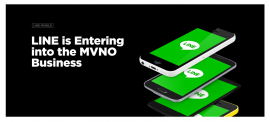 LINEは、MVNO(仮想移動体通信事業者)事業に参入し、今年の夏頃の予定で「LINEモバイル」としてサービスを開始すると発表した。写真：同社発表資料より