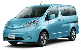 「e-NV200」ワゴンG（7人乗）（ タイムズモビリティネットワークスの発表資料より）