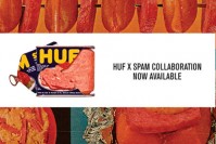 スパムランチョンミート×HUF、米軍ジャケットやラグランＴに「SPAM」ロゴ