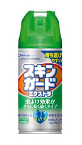 「スキンガード エクストラ 105mL」（ジョンソンの発表資料より）