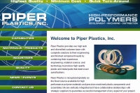 三菱樹脂の子会社クオドラントは米国のエンジニアリングプラスチック加工メーカー、パイパー・プラスチックスを完全子会社とする。写真は、パイパー社のWebサイト。