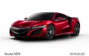 NSX （本田技研工業の発表資料より）