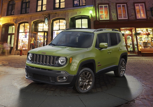 Jeep Renegade 75th Anniversary Edition （FCAジャパンの発表資料より）