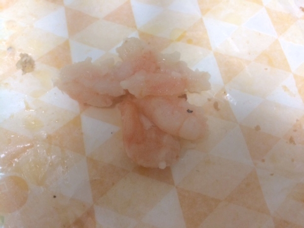 期間限定で復活したロッテリアの「全部のせバーガー」。「エビパティ」のエビはやっぱりプリップリ。