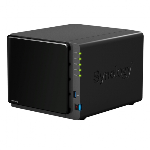 Synologyの4ベイNASサーバー新製品「DiskStation DS416play」（同社発表資料より）