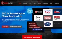 電通が買収するオーストラリアのデジタルマーケティング・エージェンシー、サーチ・ファクトリー（Search Factory Pty Ltd）のWebサイト。