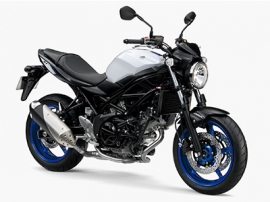 650cc V型2気筒エンジンを搭載したロードスポーツバイク新型「SV650 ABS」（スズキの発表資料より）
