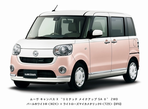 ダイハツ工業が発売した女性向け新型軽乗用車「ムーヴ キャンバス」（写真提供：ダイハツ工業）