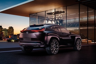  トヨタ自動車が2016年パリモーターショーに出展するコンセプトカー「LEXUS UX Concept 」（トヨタ自動車の発表資料より）