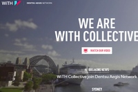 電通グループが買収するオーストラリアのマーケティング支援会社、ウィズ・コレクティブ・サービシズのWebサイト。