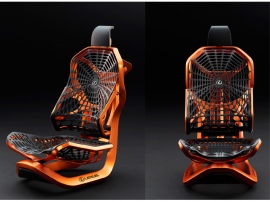 9月29日からフランス・パリで開催される「2016年パリモーターショー」に、新コンセプトのシート「Kinetic Seat Concept」を出展
