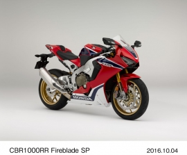 ホンダがインターモトで発表した新型「CBR1000RR Fireblade SP」（写真提供：ホンダ）