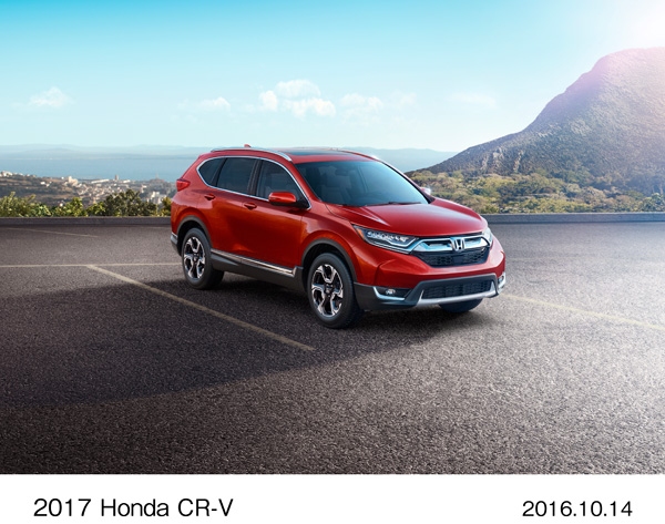 アメリカン・ホンダモーターが今冬発売する北米向け新型SUV「CR-V」（写真提供：ホンダ） 