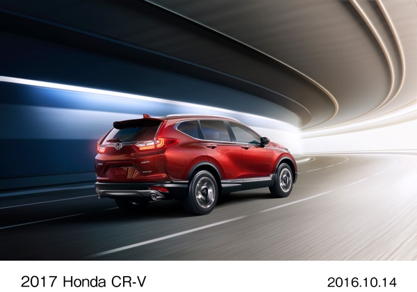 アメリカン・ホンダモーターが今冬発売する北米向け新型SUV「CR-V」（写真提供：ホンダ） 