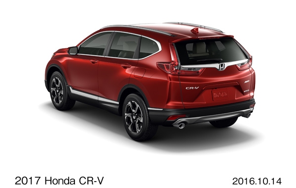 アメリカン・ホンダモーターが今冬発売する北米向け新型SUV「CR-V」（写真提供：ホンダ） 