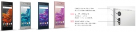 スマートフォン「Xperia XZ」（KDDI発表資料より）