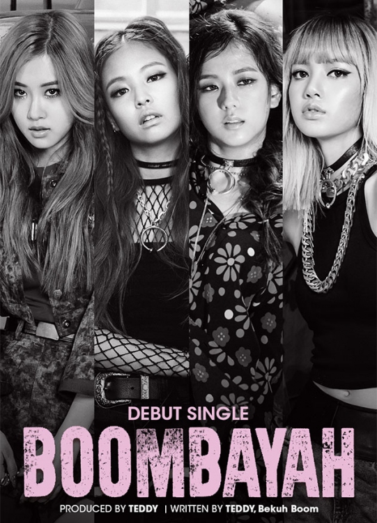 BLACK PINKのデビューダブルタイトル曲「BOOMBAYAH」と「口笛（WHISTLE）」のミュージックビデオの再生回数が、公開後80日で合わせて1億回を突破した。写真：YGエンターテインメント