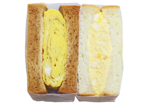 「Wa's sandwich（ワズサンドイッチ）」の「煮たまごサンド」（ルミネの発表資料より）