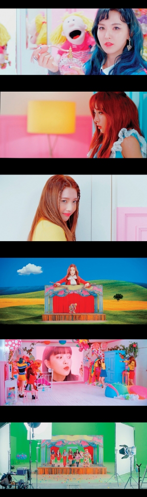 ガールズグループRed Velvet(SMエンターテインメント所属)の爽やかで溌剌とした新曲「Rookie」のミュージックビデオが話題になっている。写真：SMエンターテインメント