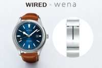ファッションウオッチ「ワイアード」（左）と「wena wrist（ウェナ リスト）」（セイコーウオッチ発表資料より）