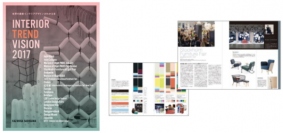窓辺の総合インテリアメーカー、トーソー＜５９５６＞（東２）のトーソー出版は、世界のインテリア見本市と、最新のインテリアトレンドを紹介する書籍『インテリアトレンドビジョン２０１７』を２月下旬より全国の書店で発売する。