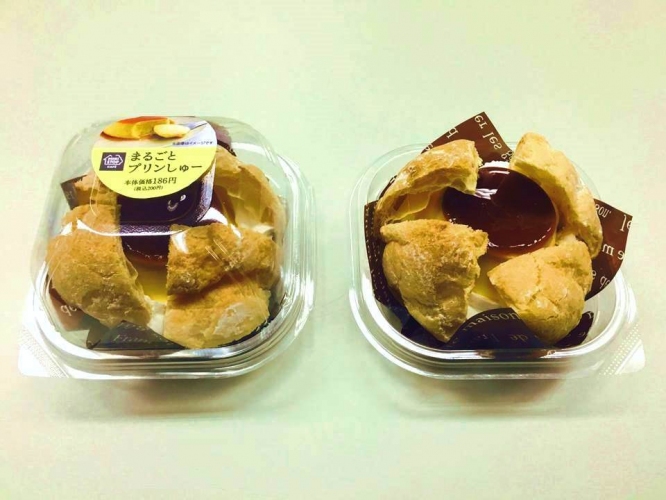 味、見た目とともにボリューム感にもこだわった新作スイーツ（ミニストップ報道資料より）