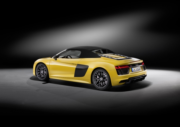 新型Audi R8 Spyder 