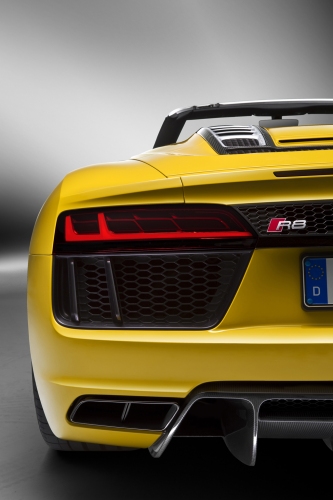 新型Audi R8 Spyder 