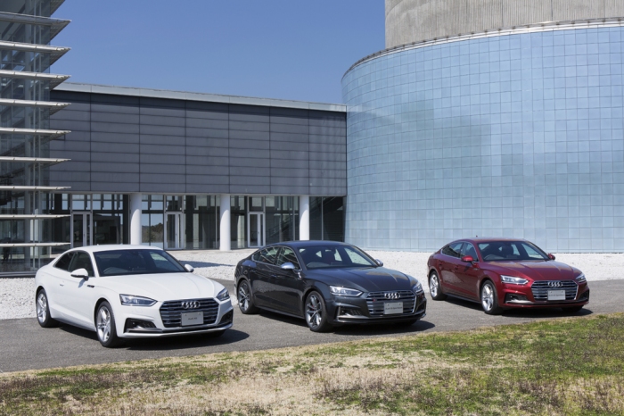 Audi A5/S5 Coupe、Sportback、Cabriolet（アウディジャパン発表資料より）