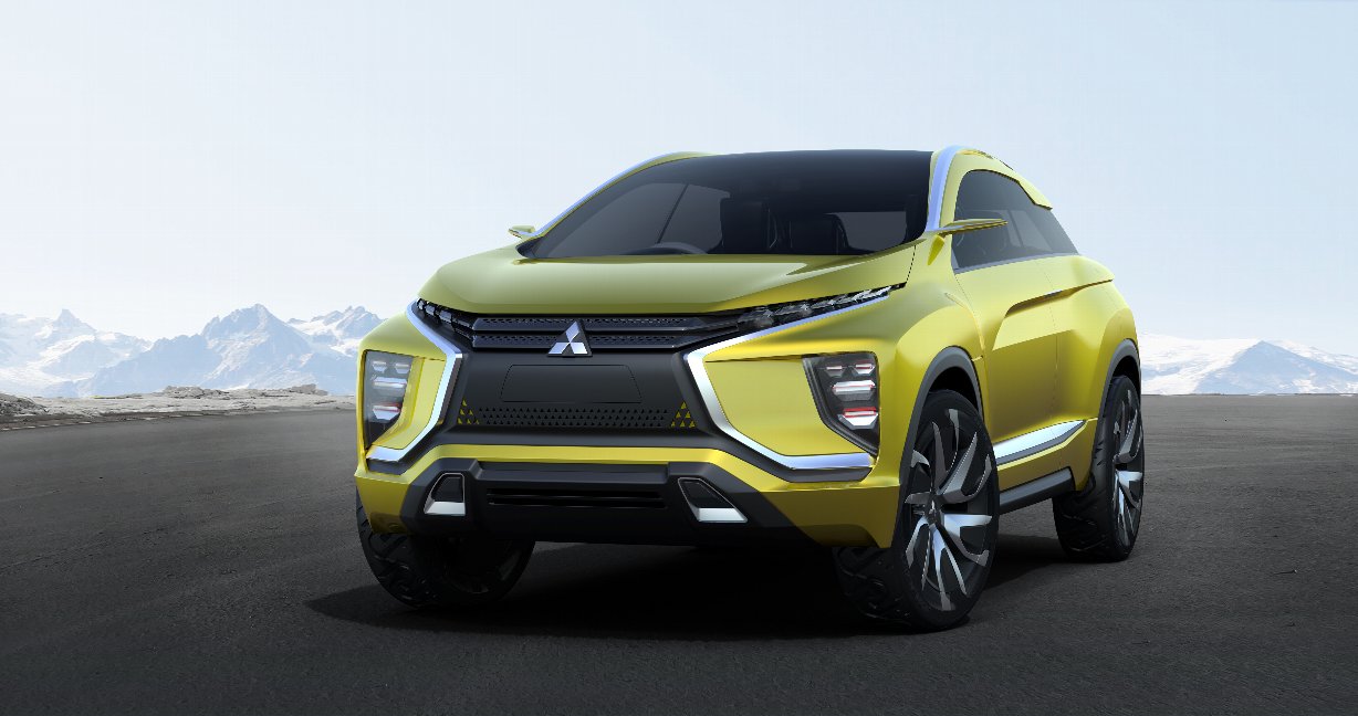 「MITSUBISHI eX Concept」（三菱自動車発表資料より）