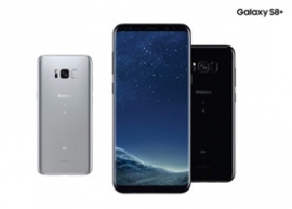 スマートフォン「Galaxy S8+」（KDDI発表資料より）