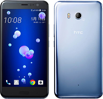 VRを体験できる高性能スマートフォン「HTC U11」（写真：ソフトバンク発表資料より）