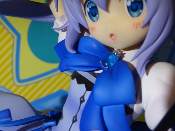 『ご注文はうさぎですか??』フリルとリボンが可愛い、魔法少女チノちゃんのフィギュアが届いたよ♪ 飾る際の注意点と、気になるローアングルの様子をご紹介!